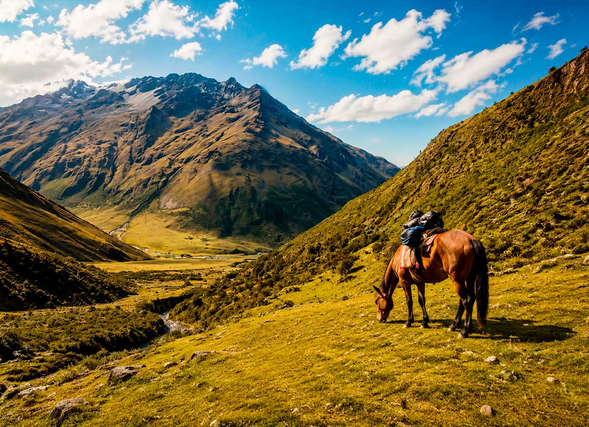 Humantay Lake during the 1-day tour from Cusco
